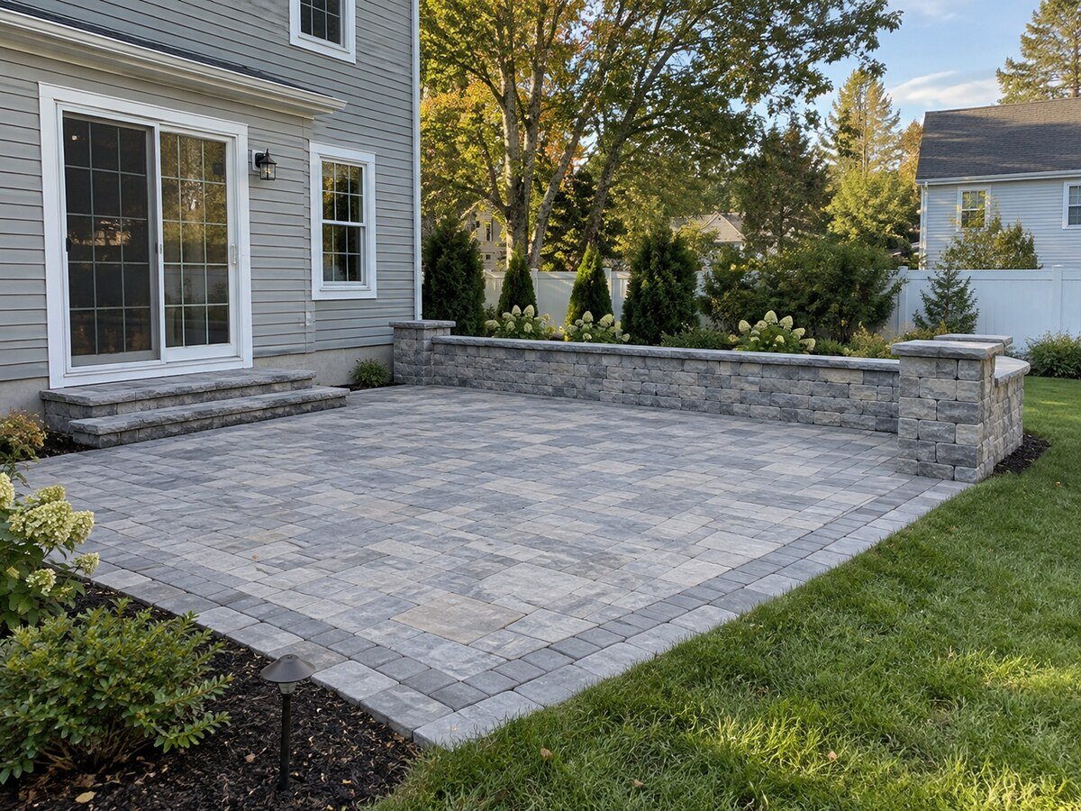 Patios work by Alliance General Construction in the Bronx, NY