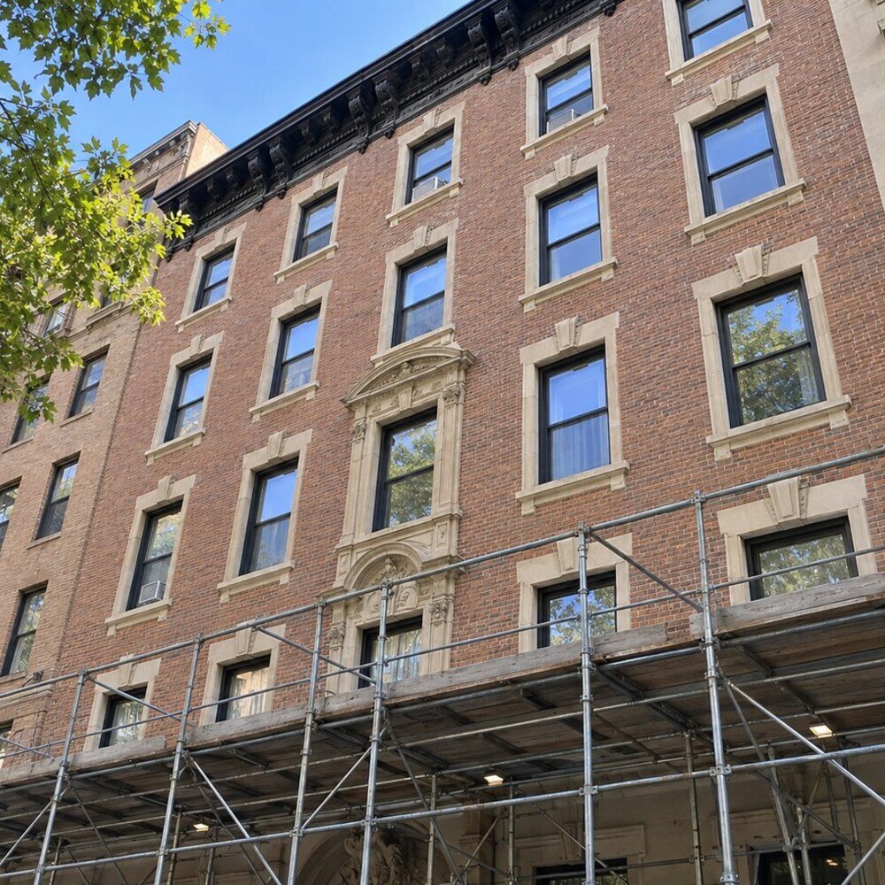 Local Law 11 facade repair in Upper East Side, Manhattan, after