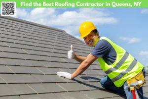 roofing professional are working a roofing project in the queens, ny by best roofing contractor in the queens, ny Alliance General Construction Corp