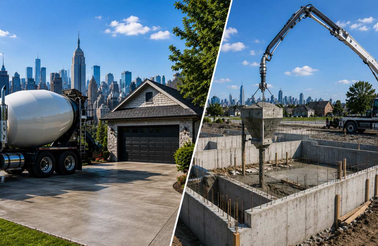 Concrete Contractor in NYC Driveway Foundation Specialists