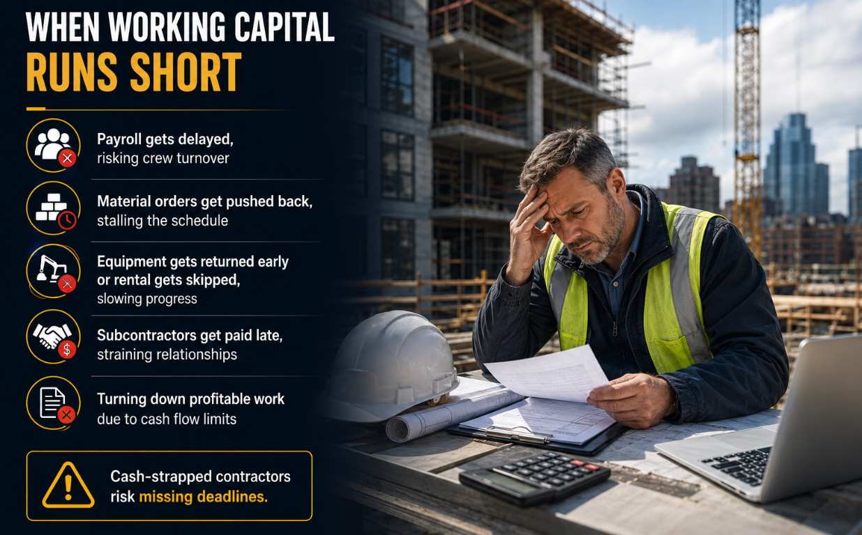 When a contractor doesn’t have enough working capital